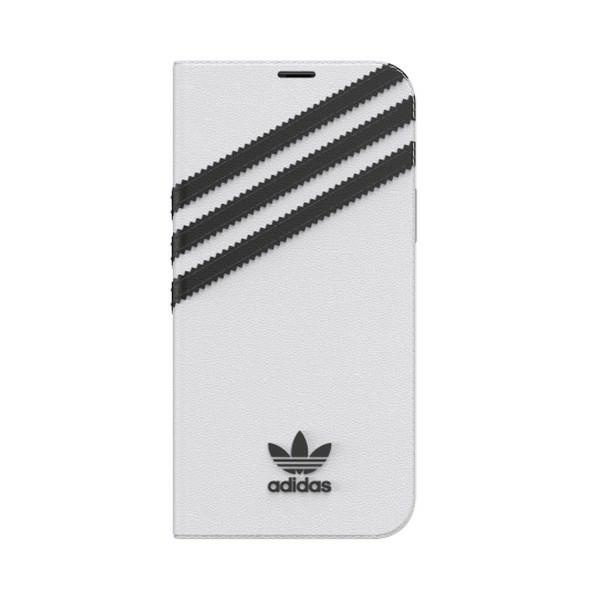 Adidas OR Booklet Case PU iPhone 12/12 Pro 6.1 "white black / white black 42248