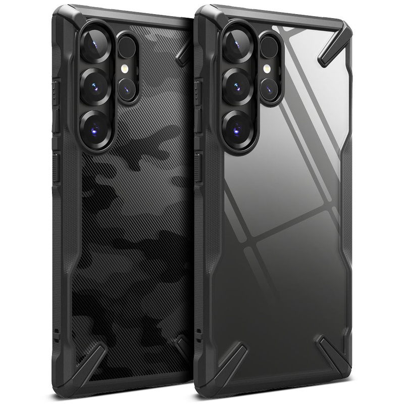 RINGKE FUSION X GALAXY S25 ULTRA CAMO BLACK