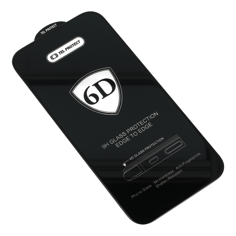 Hartowane szkło Full Glue 6D do MOTOROLA MOTO G84 5G CZARNE