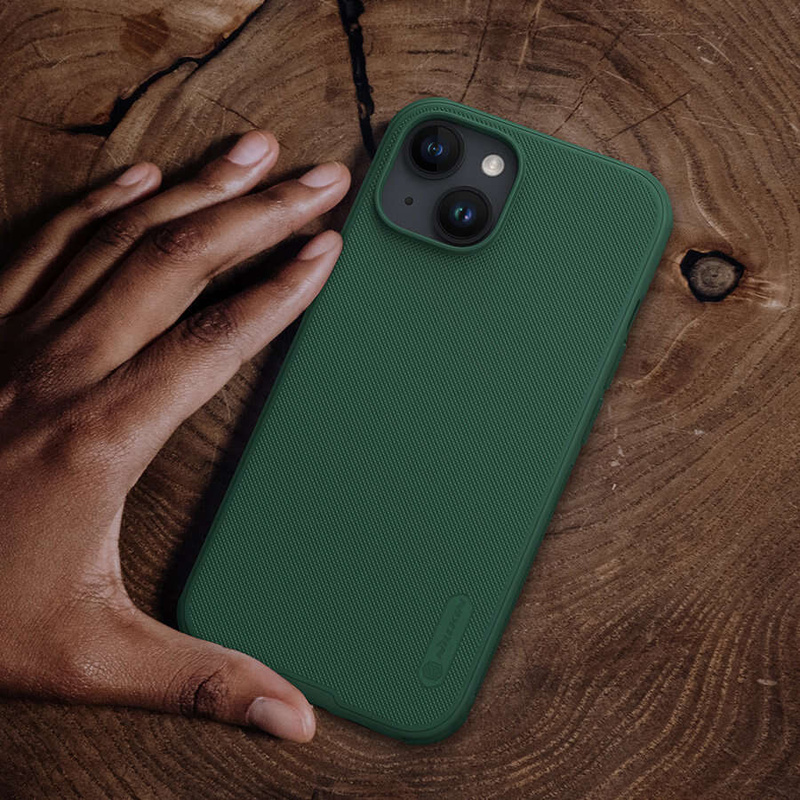 Wzmocnione etui do iPhone 15 Plus Nillkin Super Frosted Shield Pro - czarne