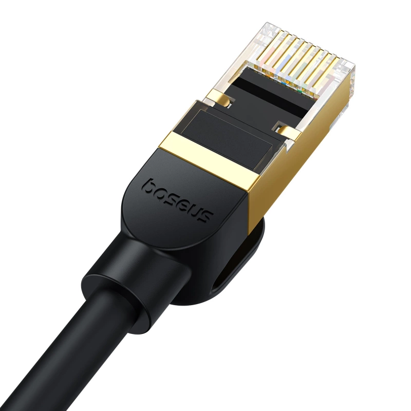 Baseus High Speed Cat 8 40 Gb/s Ethernet cable 5 m - black