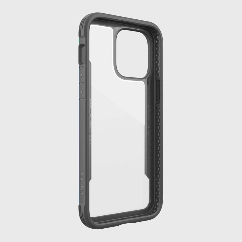 Raptic X-Doria Shield Case für iPhone 14 Pro Max gepanzerte opale Hülle