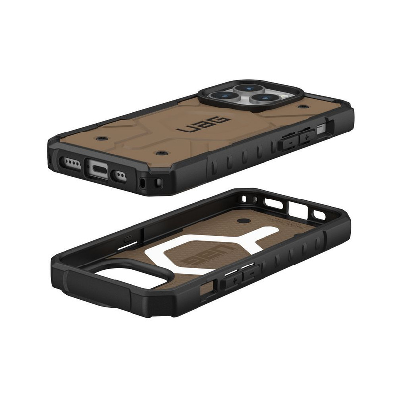 UAG Pathfinder Magsafe - protective case for iPhone 15 Pro (dark earth)
