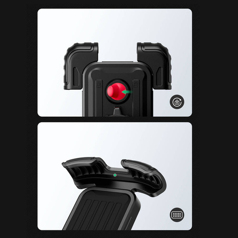 Ugreen uniwersalny rowerowy uchwyt na telefon na rower motocykl kierownicę czarny (LP494 black)