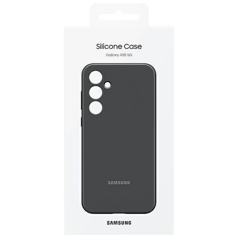 Etui Samsung EF-PA556TBEGWW A55 5G A556 czarny/black Silicone Cover