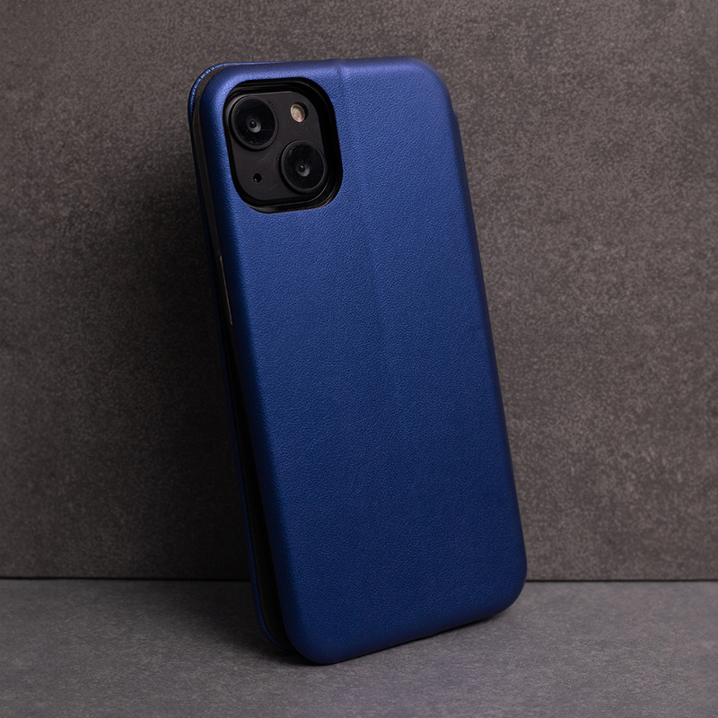 Etui Smart Diva do Motorola Moto E22 granatowe