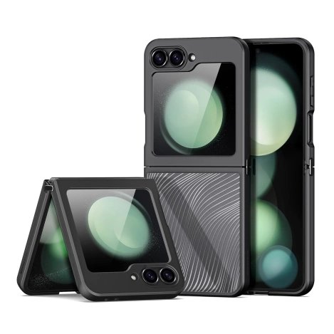 Dux Ducis Aimo Hülle für Samsung Galaxy Z Flip 6 - Schwarz
