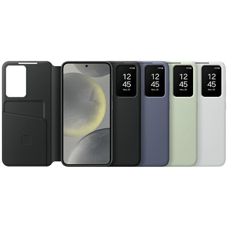 Etui Samsung Smart View Wallet EF-ZS921CBEGWW z klapką do Samsung Galaxy S24 - czarne