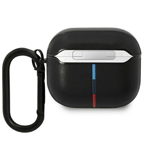 BMW BMA322PVTK AirPods 3 Gen Cover schwarz/schwarz Leder Curved Line