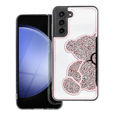Futerał TEDDY BEAR do SAMSUNG A26 5G różowy