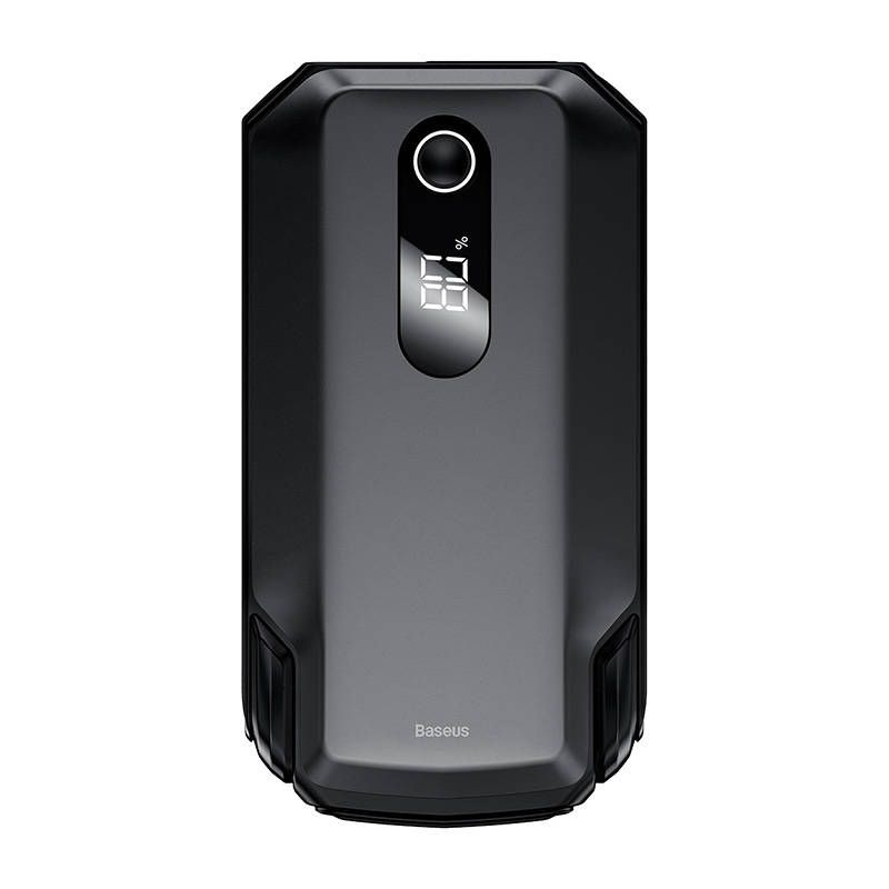Baseus power bank Power Starter Jump Starter urządzenie rozruchowe booster 2000mAh 12V (2000A / 1000A) + kable krokodylki czarny (CGNL020001)