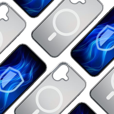 3MK Frosty MagCase iPhone 16 Plus biały/white