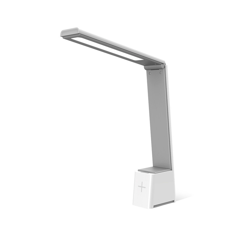 Lampa biurkowa LED 5W składana PURE FLB-110 ANDERS biało-szara Forever Light