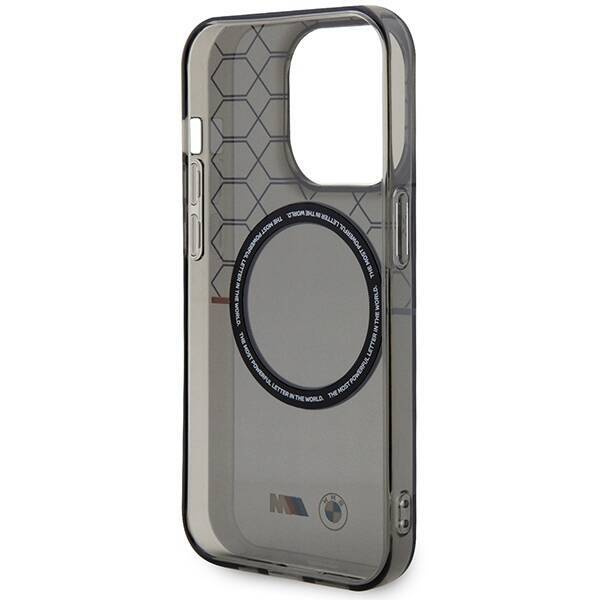 Etui BMW Pattern MagSafe na iPhone 13 Pro / 13 - szare