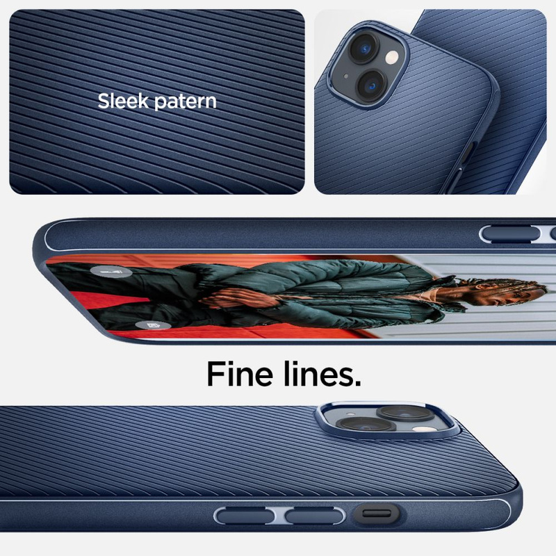 Spigen MAG RÜSTUNG IPHONE 14 PLUS MARINEBLAU