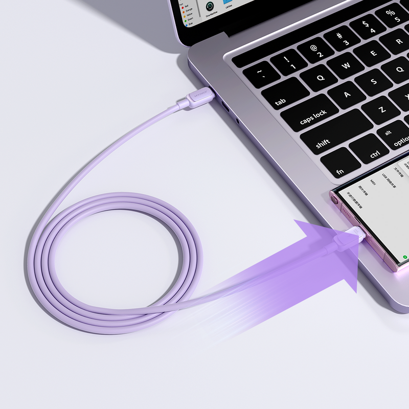 USB C - Lightning Cable 20W 1.2m Joyroom S-CL020A14 - Purple