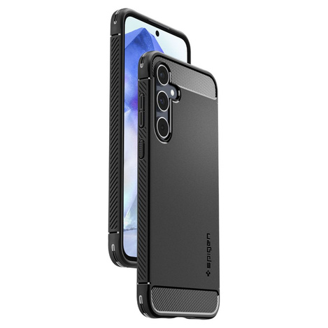 Etui SAMSUNG GALAXY A55 5G Spigen Rugged Armor Matte czarne
