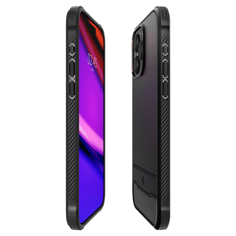 Spigen RUGGED ARMOR MAG MAGSAFE IPHONE 15 PRO MAX MATTSCHWARZ