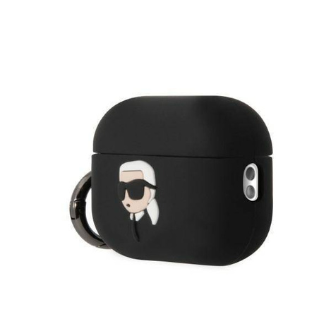 Karl Lagerfeld Silicone NFT Karl Head 3D - Etui AirPods Pro 2 (czarny)