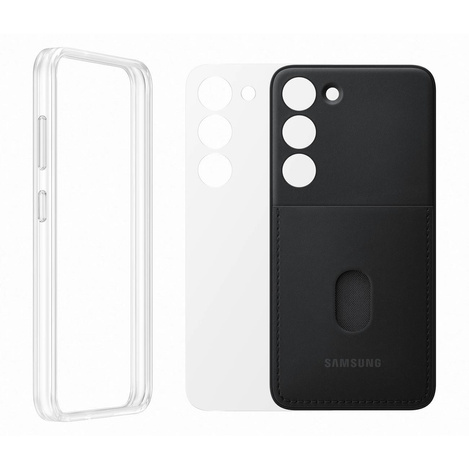 Samsung Frame Cover case for Samsung Galaxy S23 case with interchangeable backs black (EF-MS911CBEGWW)