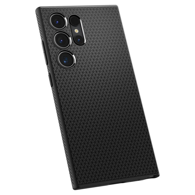 Spigen Liquid Air Hülle für Samsung Galaxy S24 Ultra – mattschwarz