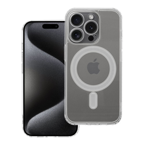Futerał Clear Mag Cover z ochroną aparatu kompatybilny z MagSafe do IPHONE 15 PRO