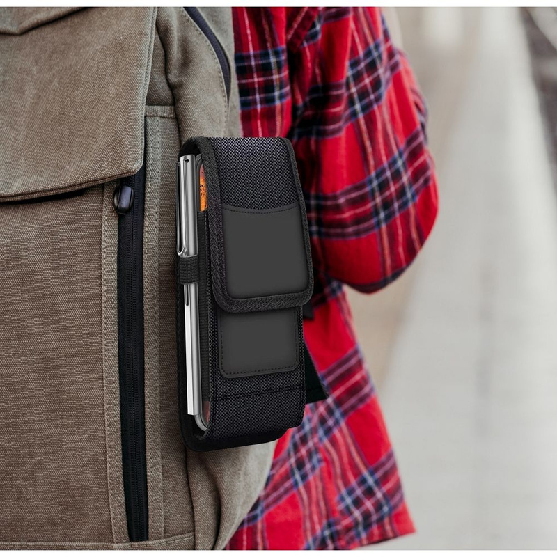 Uniwersalna Kabura PIONOWA do paska OXFORD - Model 2 - do IPHONE 6 / 7 / 8 / 12 MINI / 13 MINI / SAMSUNG A40 / S5