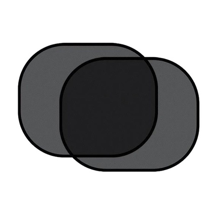 Osłona przeciwsłoneczna do samochodu z przyssawkami na szyby tylne czarna