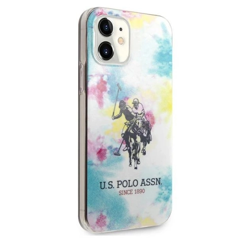 US Polo Assn Tie & Dye - Etui iPhone 12 Mini