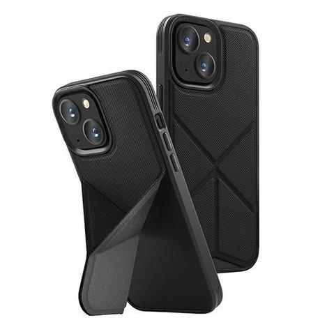 Uniq Hülle Transforma iPhone 14 Plus 6,7" Magclick Charging Schwarz/Ebenholzschwarz