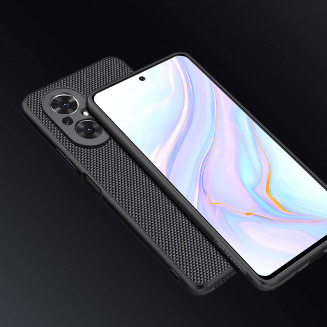 Nillkin Textured Case a durable reinforced case with a gel frame and nylon on the back Honor 50 SE black