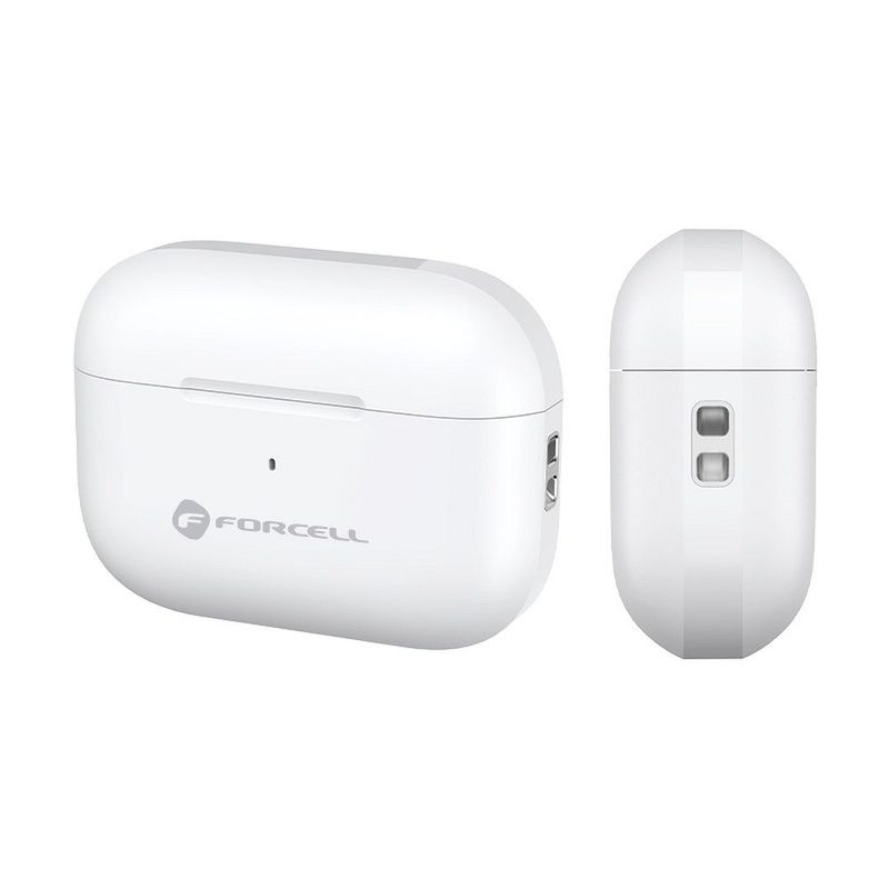 FORCELL F-AUDIO słuchawki bezprzewodowe / bluetooth stereo TWS Master PRO białe