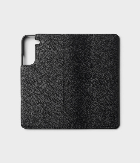 Ringke Folio Signature Flip Leather Case for Samsung Galaxy S22 + (S22 Plus) Black (FSS118R262)