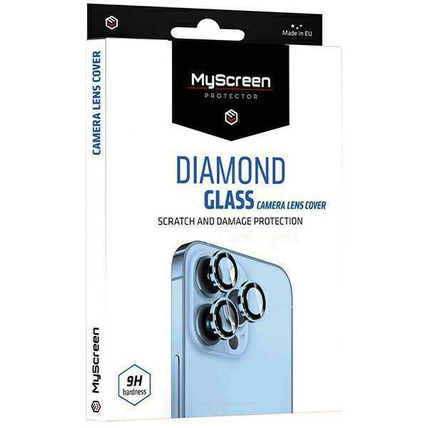 Ochrona na obiektyw aparatu MyScreen      Diamond Glass Camera Lens Cover do Samsung Galaxy S25 Ultra czarny/black