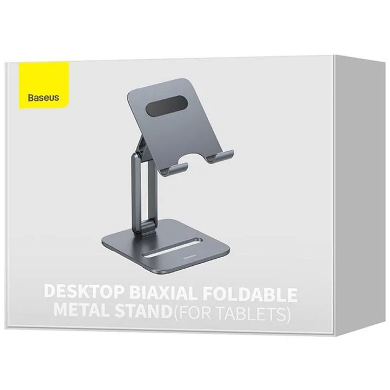 Podstawka stojak uchwyt Baseus Biaxial na tablet (szara)