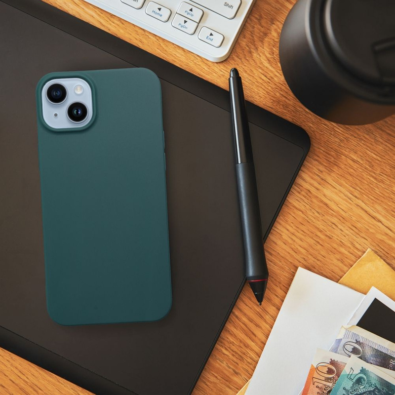 Futerał MATT do IPHONE 16 Pro Max ciemnozielony