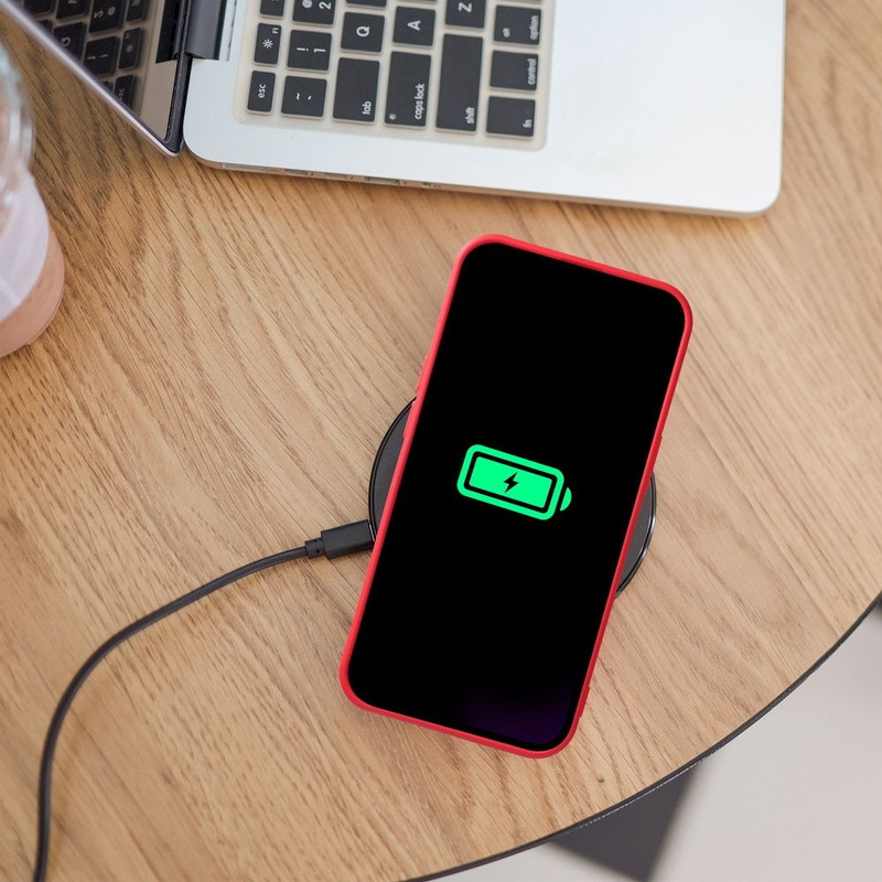 Futerał Silicone Mag Cover kompatybilny z MagSafe do IPHONE 14 PRO MAX czerwony