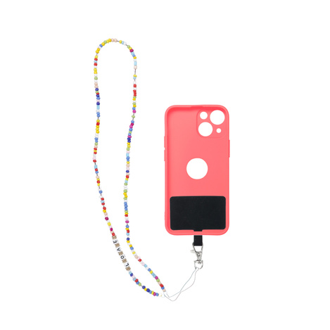 Zawieszka PIXIE do telefonu / długość sznura 68cm (34cm w pętli) / na szyję - koraliki
