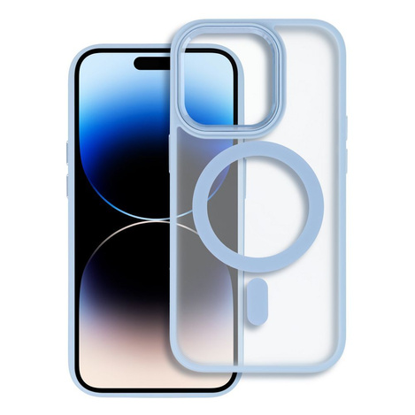 Futerał MATTE MAG COVER kompatybilny z MagSafe do IPHONE 16 Pro Max niebieski