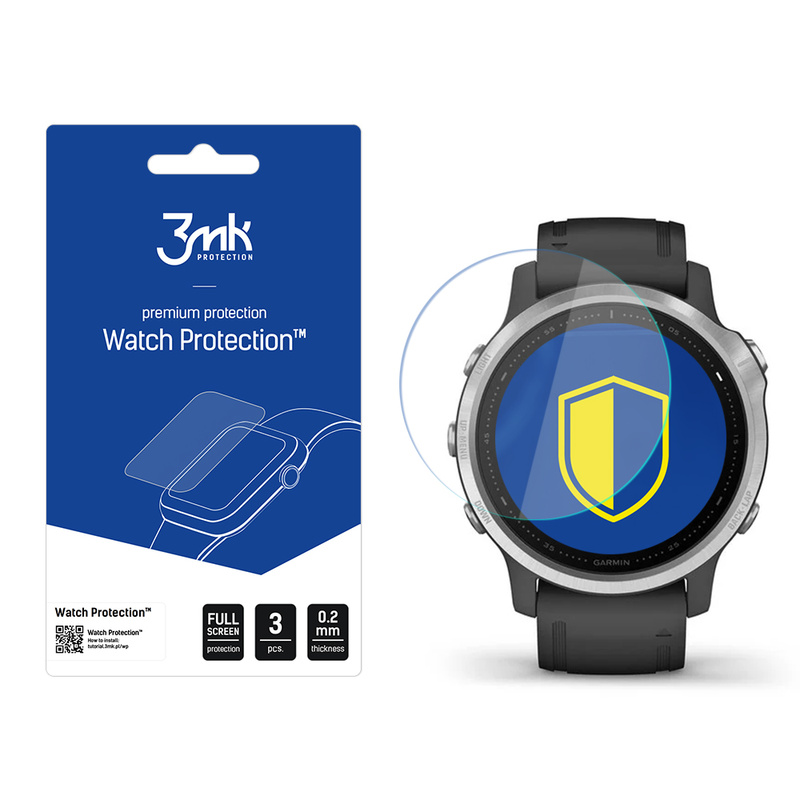 3MK FlexibleGlass Garmin Fenix 6s Szkło Hybrydowe