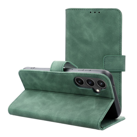 Kabura TENDER Book do SAMSUNG S23 FE zielony