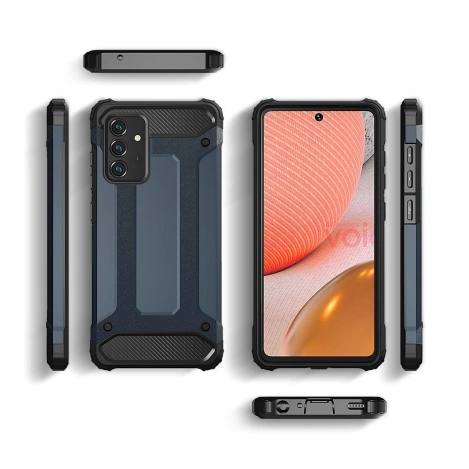 Hybrid Armor Case für Samsung Galaxy A56 - Blau