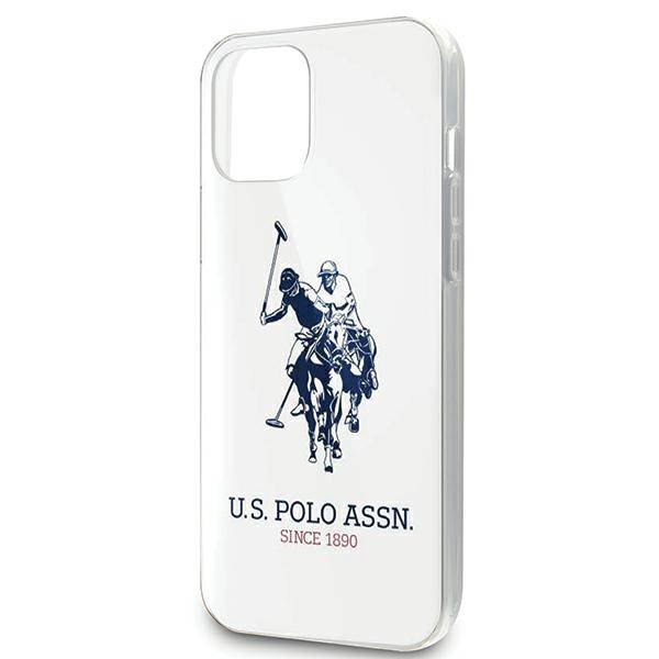 US Polo USHCP12MTPUHRWH iPhone 12 Pro / iPhone 12 biały/white Shiny Big Logo