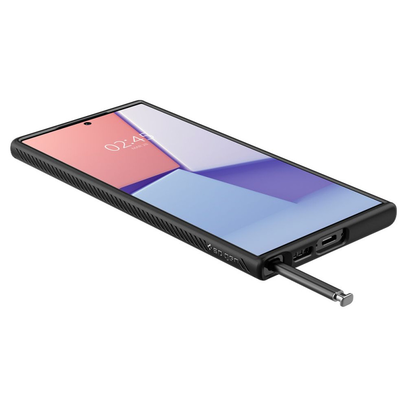 Spigen LIQUID AIR GALAXY S23 ULTRA MATT SCHWARZ