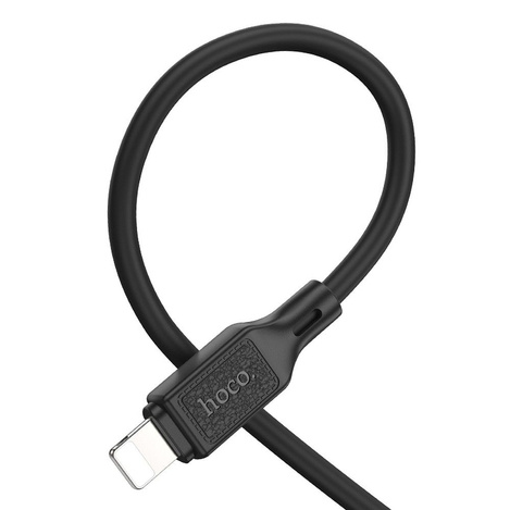 HOCO kabel USB A do Lightning 2,4A X90 1 m czarny