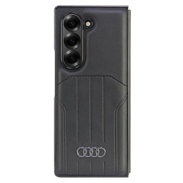 Original Case SAMSUNG GALAXY Z FOLD 6 Audi Synthetic Leather (AU-TPUPCMFold6-Q5/D1-BK) black