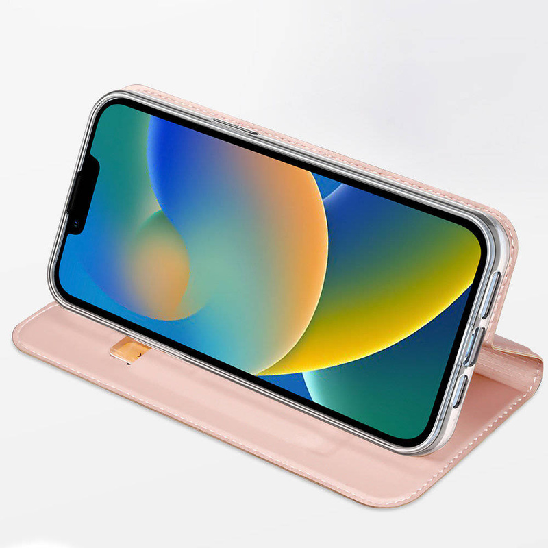 Dux Ducis Skin Pro Holster Cover Flip iPhone 14 Max Gold