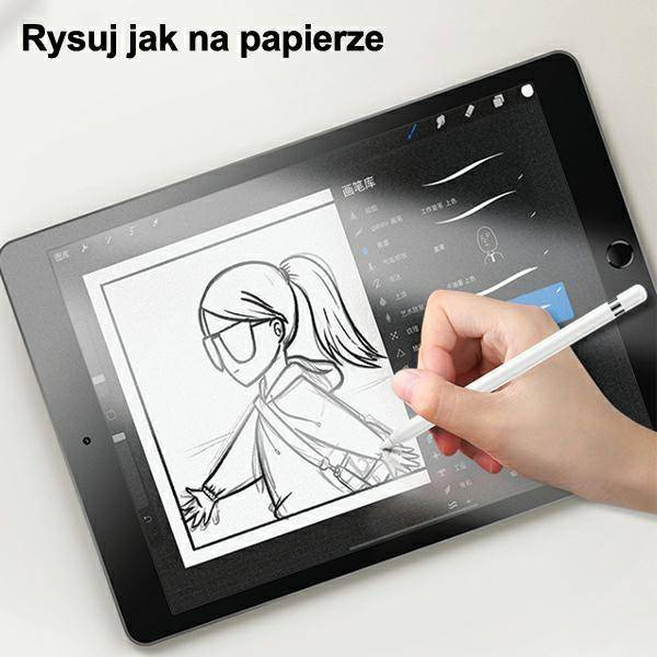 Schutzfolie APPLE IPAD 9.7 USAMS PaperLike Protector (BH678ZLMXX01)