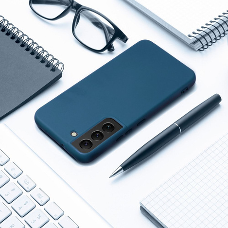 Futerał SILICONE do SAMSUNG Galaxy A25 5G niebieski