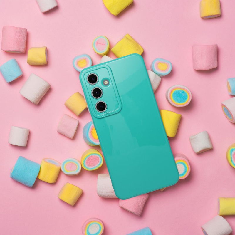 Futerał PASTEL SHINE do SAMSUNG A25 zielony